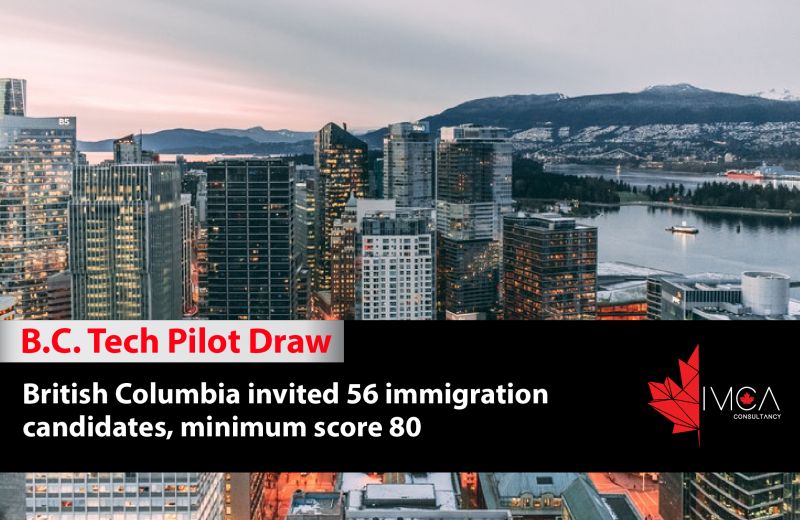 British Columbia Tech Pilot Draw IMCA Consultancy